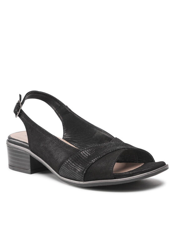 Go Soft Go Soft Sandale WI23-LUCY-02 Negru