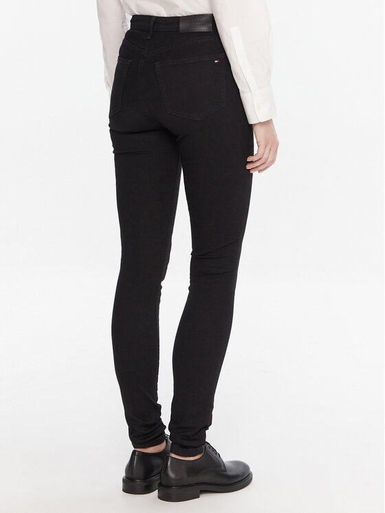 Tommy Hilfiger Tommy Hilfiger Džinsi WW0WW46720 Melns Slim Fit