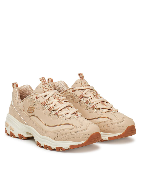 Skechers Skechers Sneakersy D'Lites-Good Neutral 149807/NAT Beżowy