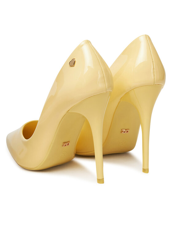 DeeZee DeeZee Pantofi cu toc subțire AB2-4503A Galben