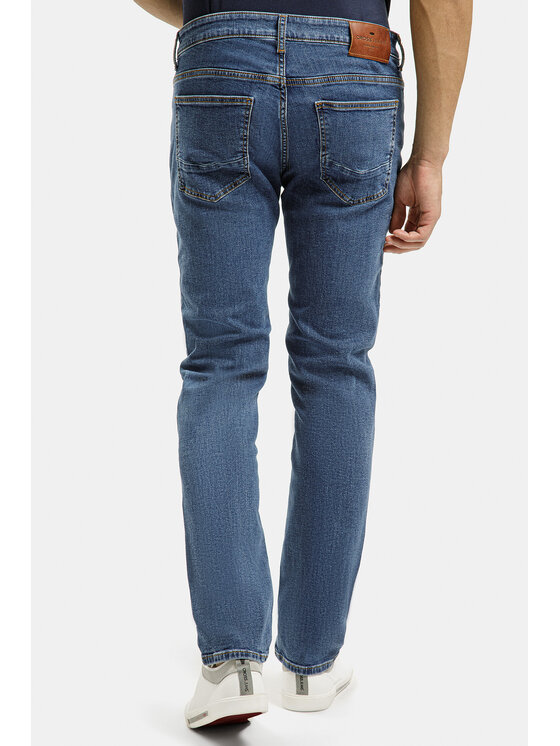 Cross Jeans Cross Jeans Jeansy F 194-821 Niebieski Tapered Leg