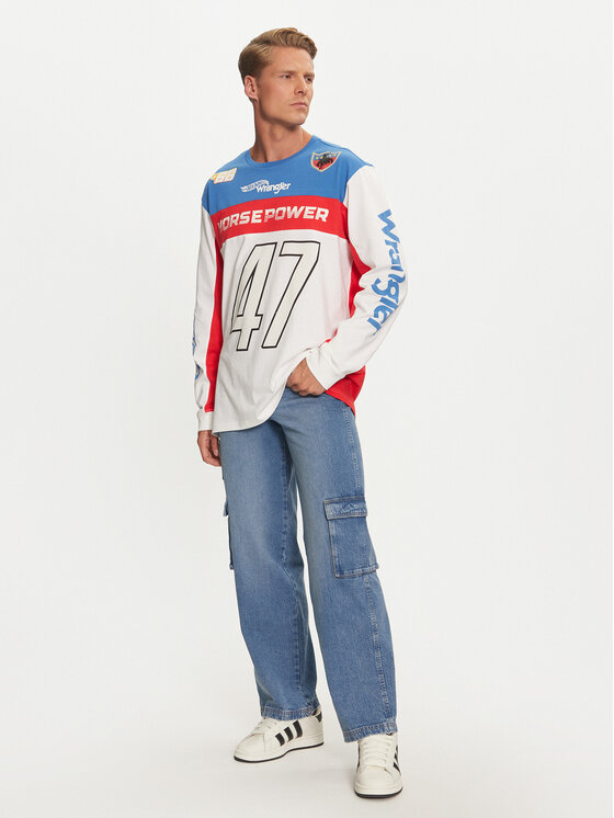 Wrangler Wrangler Farmer Hot Wheels 112357951 Kék Wide Leg