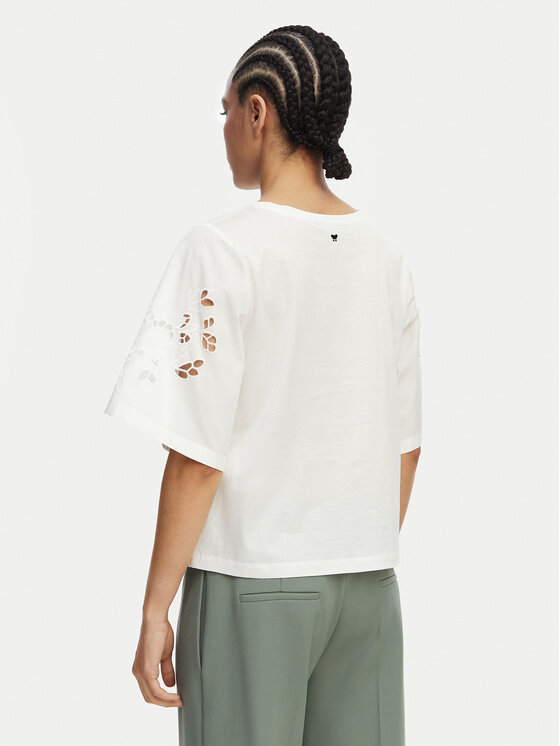 Weekend Max Mara Weekend Max Mara Blúzka Targa 2615941102 Biela Regular Fit