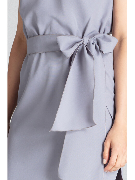 FIGL FIGLFIGL Vestito M674 Grigio Regular Fit