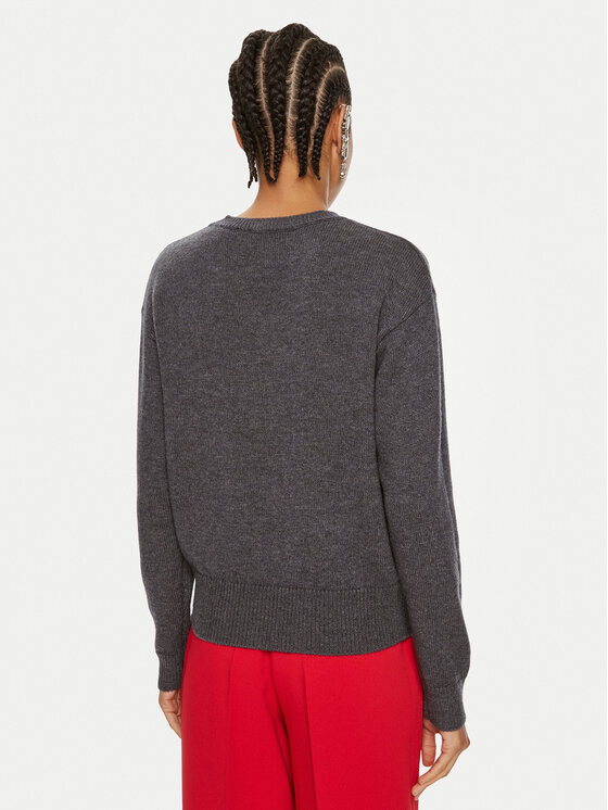 PINKO Pinko Pullover Burgos 100414 Y7Z4 Grau Regular Fit