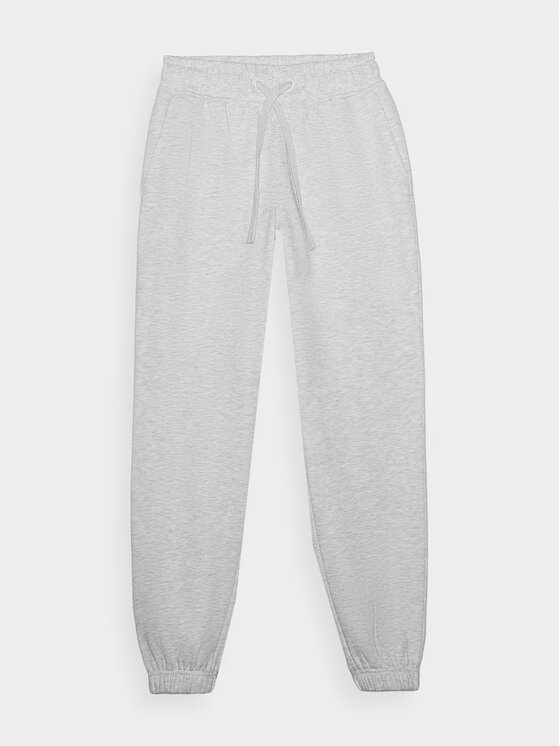 4F 4F Pantaloni da tuta 4FWMM00TTROF1137-27M Grigio Regular Fit