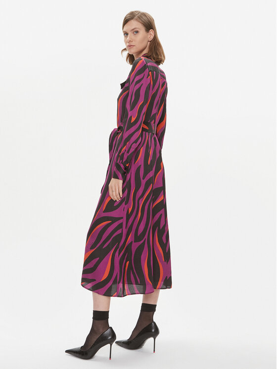 PINKO Pinko Рокля тип риза Assente 100909 A1B7 Розов Regular Fit