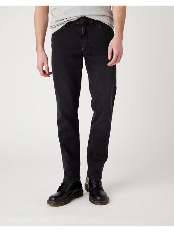 Wrangler Wrangler Jeans GREENSBORO Nero Straight Fit