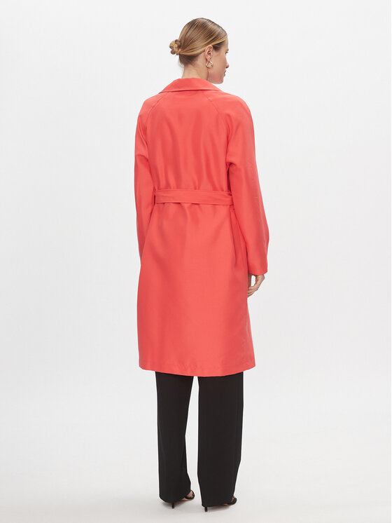 Vero Moda Vero Moda Trencz Doreen 10301287 Różowy Regular Fit