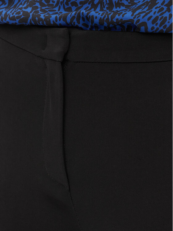 PINKO Pinko Auduma bikses Hulka 100054 A04I Melns Straight Leg