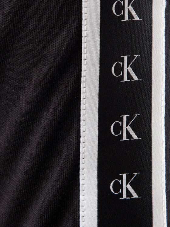 Calvin Klein Jeans Calvin Klein Jeans Póló Monogram J30J313252 Fekete Regular Fit