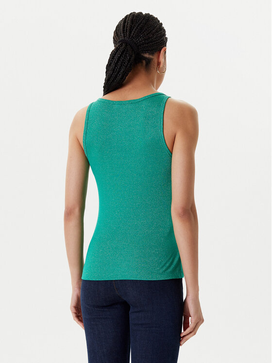 Morgan Morgan Top 251-DIDONI Zielony Slim Fit