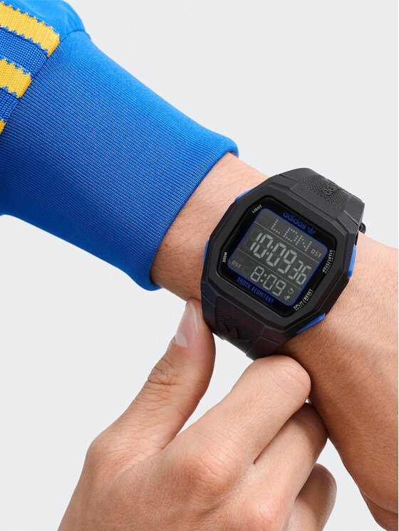 adidas adidas Laikrodis Tech One AOST24564 Juoda