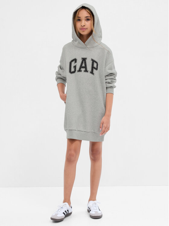 Gap Ikdienas kleita 741076-00 Pelēks Regular Fit