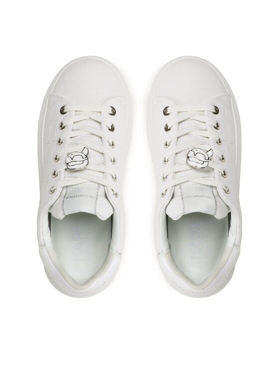 KARL LAGERFELD KARL LAGERFELD Sneakersy KL62523F Biały