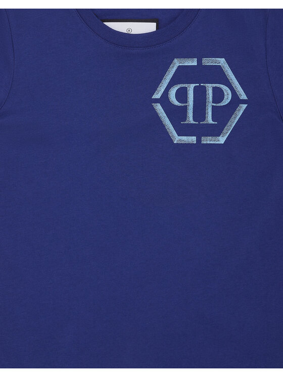 PHILIPP PLEIN PHILIPP PLEIN T-shirt 28201 Celeste Regular Fit