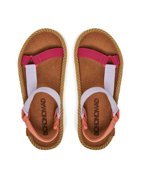 Bohonomad Bohonomad Sandale Miami Elastic MIA.12-3RQ1 Šarena