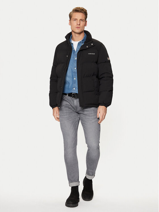 Guess Jeans Guess Jeans Зимно яке M4BL20 WGII2 Черен Regular Fit
