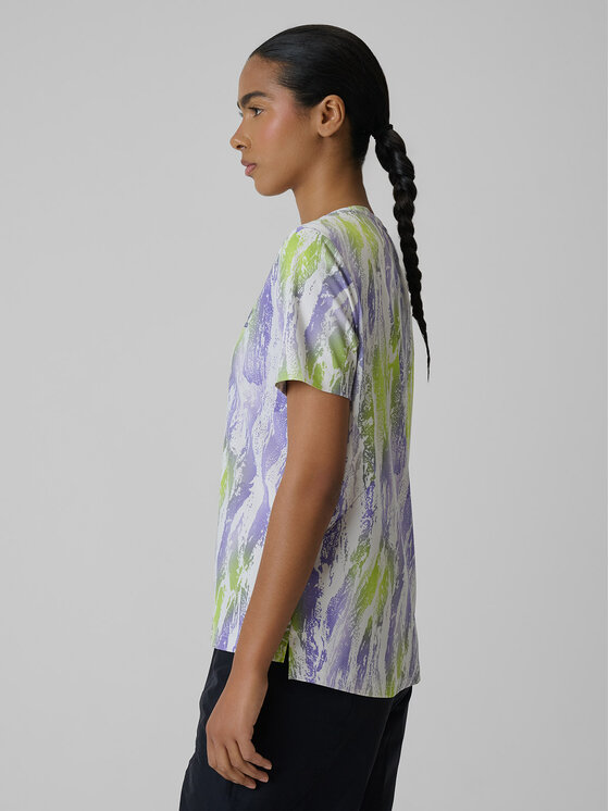 4F 4F Koszulka rowerowa GET LOST FEEL FOUND Koralowy Regular Fit
