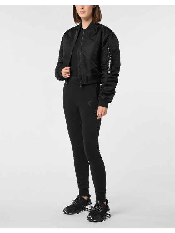 Plein Sport Plein Sport Kurtka bomber 23977 Czarny
