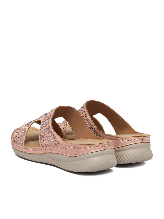 Clara Barson Clara Barson Pantoletten WYL05010-30 Rosa