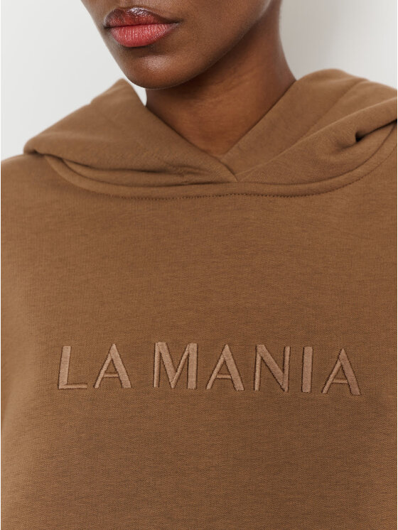 La Mania La Mania Felpa BROOK Marrone Active Fit