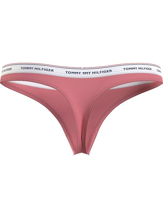 Tommy Hilfiger Tommy Hilfiger Stringi THONG 3P UW0UW04894 Kolorowy