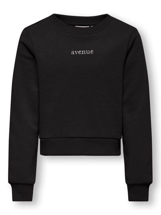 Kids ONLY Kids ONLY Суитшърт 15307846 Черен Regular Fit