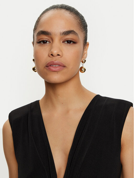 ViCOLO ViCOLO Rochie de seară US0029 Negru Regular Fit