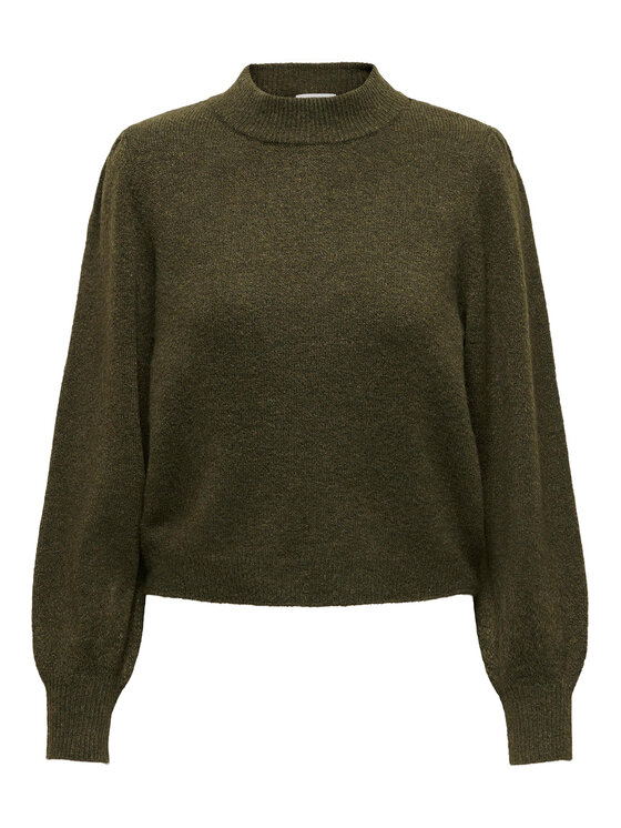 JDY JDY Džemper 15216638 Zelena Regular Fit