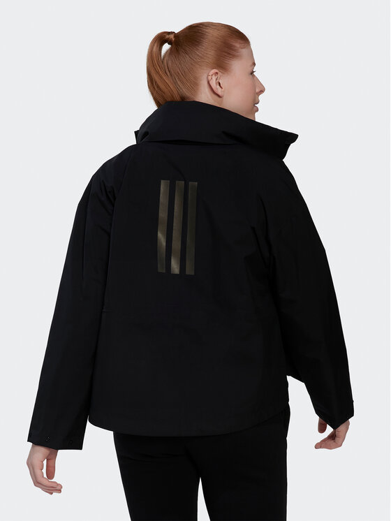 adidas adidas Neperšlampanti striukė Terrex Traveer RAIN.RDY HG6021 Juoda Loose Fit