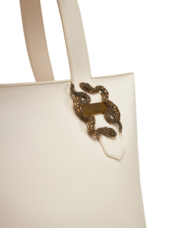 Just Cavalli Just Cavalli Kabelka Iconic Snakes 78RA4BA5 ZSA89 Bílá
