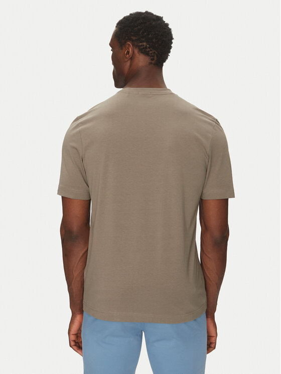 BOSS BOSS T-shirt Tchup 50473278 Bež Relaxed Fit