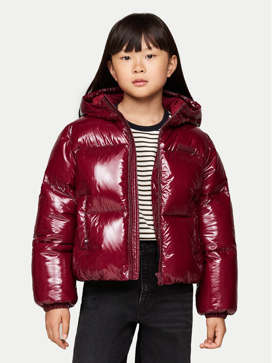 Tommy Hilfiger Tommy Hilfiger Пуховик New York KG0KG08496 Бордовий Regular Fit
