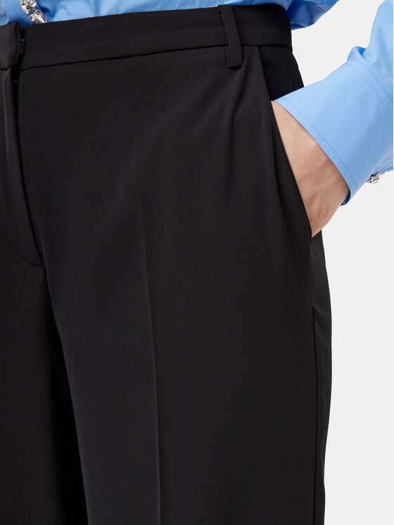 Motivi Motivi Palazzo hlače P066Q003514N Crna Wide Leg
