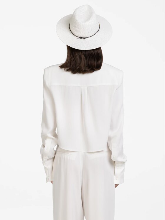 MANDRAGORA MANDRAGORA Blusa Tina Bianco Regular Fit