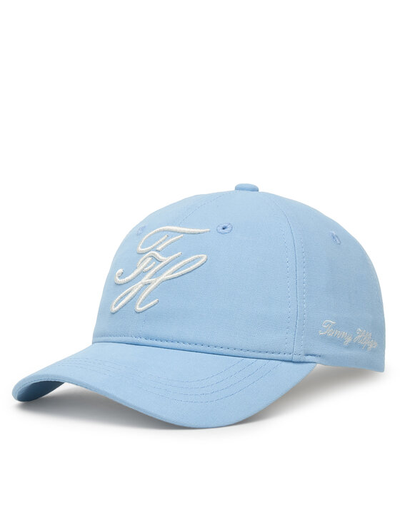 Tommy Hilfiger Șapcă Logo Embroidery Baseball Cap AW0AW18338 Albastru