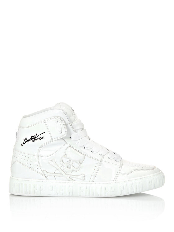 PHILIPP PLEIN PHILIPP PLEIN Sneakersy 4545 Biały