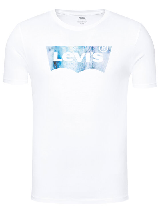 Levi's® Levi's® T-Shirt Housemarked Graphic Tee 22489-0343 Λευκό Regular Fit