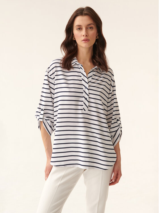 Tatuum Tatuum Блузка Balea T2310.051 Cиній Loose Fit