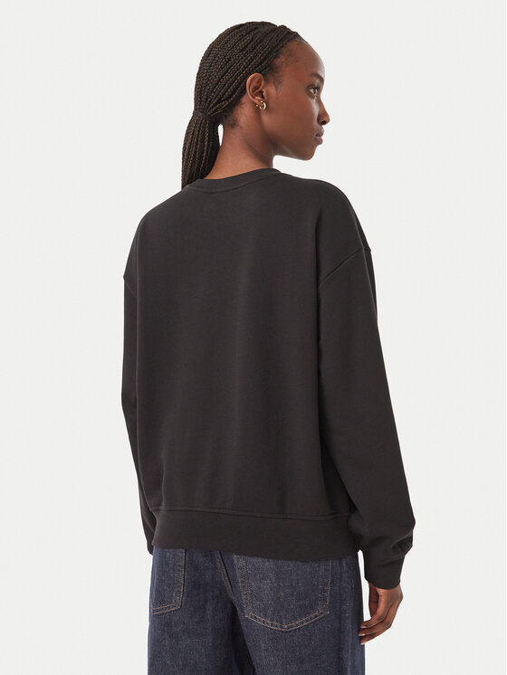 Calvin Klein Jeans Calvin Klein Jeans Džemperis Monogram LV047F223G Juoda Regular Fit