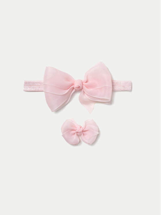 Mayoral Mayoral Stirnband und Haarspange Set 9888 Rosa