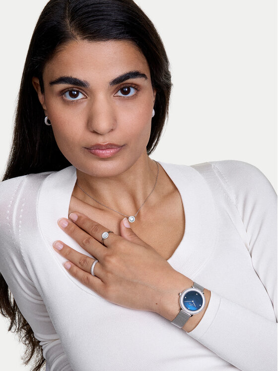 Daniel Wellington Daniel Wellington Orologio Crystalline Bezel 3 DW00100825 Argento