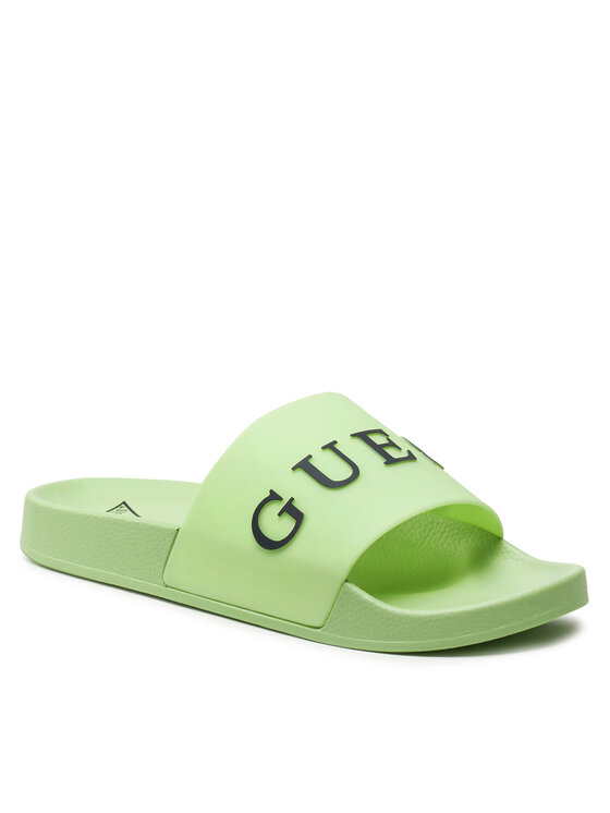 Guess Guess Şlapi F4GZ10 BB00F Verde