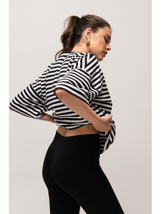 Nudyess Nudyess Leggings bawełniane Billy Nero Fitted Fit