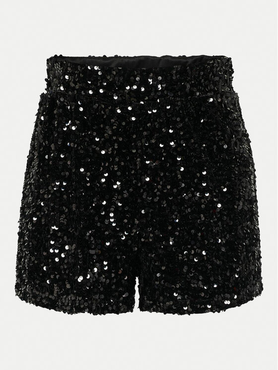 Kids ONLY Kids ONLY Pantaloncini di tessuto 15318020 Nero Regular Fit