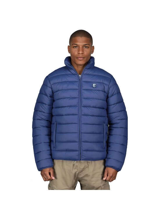 Geographical Norway Geographical Norway Kurtka puchowa WZ5178H/GN-JEAN Granatowy Regular Fit