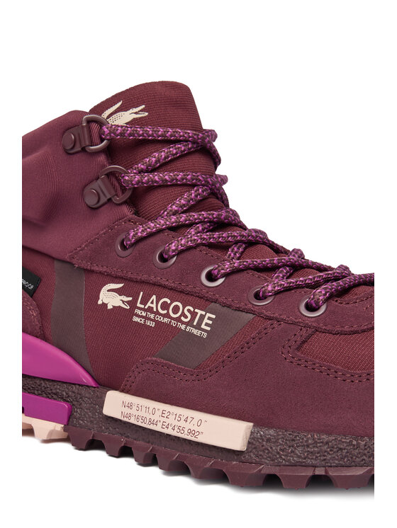 Lacoste Lacoste Snīkeri 52SFA0070 Bordo