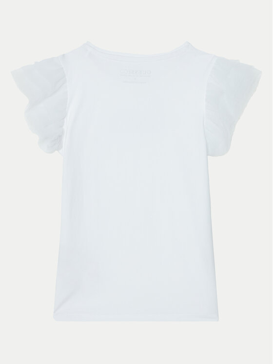 Guess Guess T-krekls J5RI17 K6YW4 Balts Regular Fit