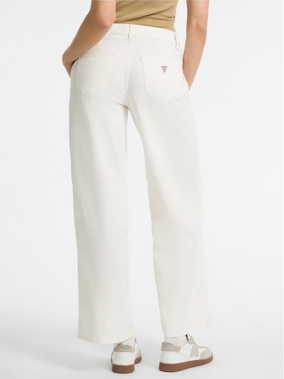 Guess Jeans Guess Jeans Spodnie materiałowe 174921 Biały Slim Fit